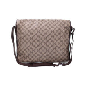 Gucci Crossbody Supreme Plus GG Messenger Bag Brown